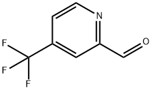 4-(トリフルオロメチル)ピリジン-2-カルブアルデヒド 化学構造式
