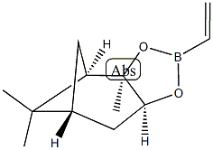 (+)-Vinylboronic  acid  pinanediol  ester Struktur
