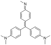 塩基性紫1 化学構造式