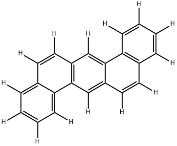 DIBENZO(A,H)ANTHRACENE D14 Struktur