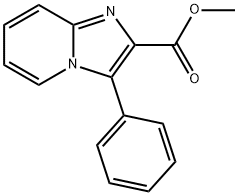 3-PHENYL-IMIDAZO[1,2-A]PYRIDINE-2-CARBOXYLIC ACID METHYL ESTER Structure