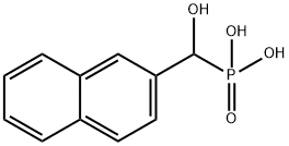 Hydroxy(2-naphthyl)Methanephosphonic Acid Structure