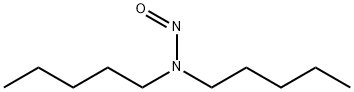 ジアミルニトロソアミン 化学構造式