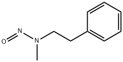 nitrosomethyl-(2-phenylethyl)amine Struktur