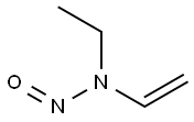 N-エチル-N-ニトロソビニルアミン 化学構造式