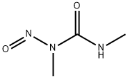 N,N'-dimethylnitrosourea Struktur