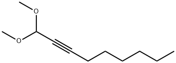 1,1-二甲氧-2-壬炔, 13257-44-8, 结构式