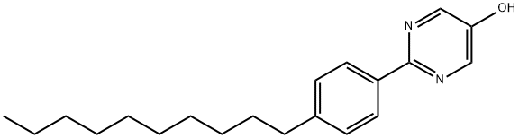 2-(4-Decylphenyl)-5-hydroxypyrimidine Struktur