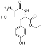 H-ALA-TYR-OET · HCL 化学構造式