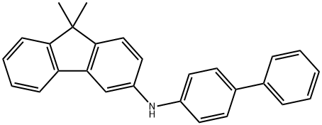 N-[1,1'-Biphenyl]-4-yl-9,9-dimethyl-9H-fluoren-3-amine Structure