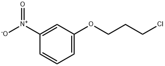 1-(3-CHLORO-PROPOXY)-3-NITRO-BENZENE, 132636-13-6, 结构式