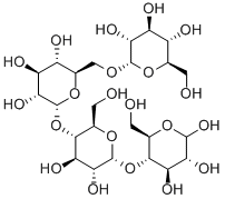 6-A-D-GLUCOPYRANOSYLMALTOTRIOSE Struktur