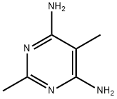 Pyrimidine, 4,6-diamino-2,5-dimethyl- (7CI,8CI) Struktur