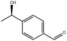 Benzaldehyde, 4-[(1R)-1-hydroxyethyl]- (9CI) Structure