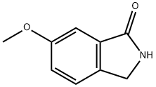 6-メトキシイソインドリノン 化学構造式