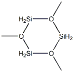 2 4 6-TRIMETHYLCYCLOTRISILOXANE  99 Struktur