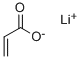 プロペン酸リチウム 化学構造式