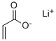 LITHIUM ACRYLATE Struktur