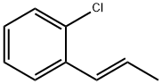 (E)-1-クロロ-2-プロペニルベンゼン 化学構造式