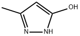 3-methyl-1H-pyrazol-5-ol Structure