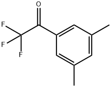3',5'-ジメチル-2,2,2-トリフルオロアセトフェノン 化学構造式