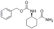 benzyl (1R,2R)-2-carbaMoylcyclohexylcarbaMate Structure