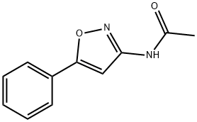 N-(5-Phenylisoxazol-3-yl)acetamide Struktur