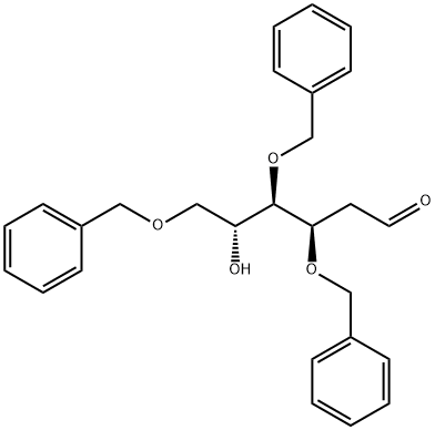 3,4,6-TRI-O-BENZYL-2-DEOXY-D-GLUCOPYRANOSE Struktur