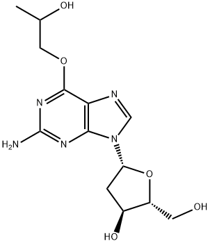 O6-(2-Hydroxypropyl)-2'-deoxyguanosine Structure