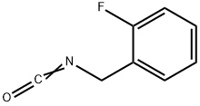 イソシアン酸2-フルオロベンジル 化学構造式