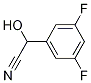 Benzeneacetonitrile, 3,5-difluoro-a-hydroxy- Structure