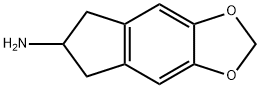 5,6-methylenedioxy-2-aminoindan Structure