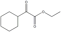 Ethyl 2-cyclohexyl-2-oxoacetate Structure