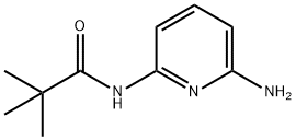 N-(6-氨基-2-吡啶基)-2,2-二甲基丙胺 结构式