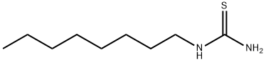 1-辛基-2-硫脲, 13281-03-3, 结构式
