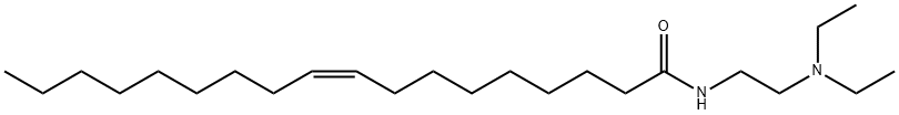 N'-OLEOYL-N,N-DIETHYLETHYLENEDIAMINE Structure