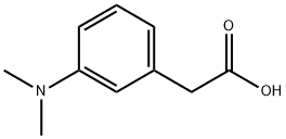 2-(3-(二甲胺基)苯基)乙酸 结构式