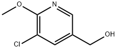 5-CHLORO-3-HYDROXYMETHYL-6-METHOXYPYRIDINE Structure
