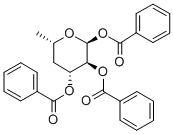 TRI-O-BENZOYL-2-DEOXY-BETA-D-RIBOPYRANOSE Structure