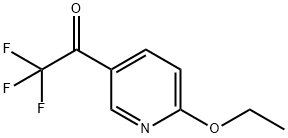 1-(6-乙氧基吡啶-3-基)-2,2,2-三氟乙酮 结构式