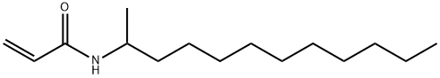 N-1-甲基十一基丙烯酰胺, 13288-50-1, 结构式