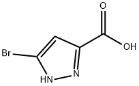 5-BroMo-1H-pyrazole-3-carboxylic acid Structure
