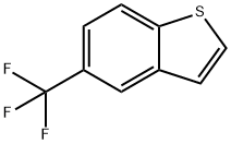 5-(トリフルオロメチル)ベンゾ[B]チオフェン 化学構造式