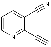3-Pyridinecarbonitrile, 2-ethynyl- (9CI) Structure