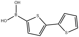 2,2'-联噻吩-5-硼酸,132898-95-4,结构式