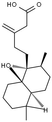 9-羟基-13E-赖百当烯-15-酸, 132915-47-0, 结构式