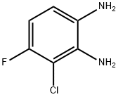 3-氯-4-氟苯-1,2-二胺, 132915-81-2, 结构式