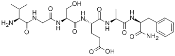 ALPHA-CGRP (32-37) (RAT) Struktur