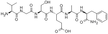 ALPHA-CGRP (32-37) (RAT) Structure