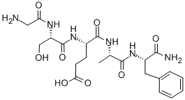ALPHA-CGRP (33-37) (RAT) 结构式